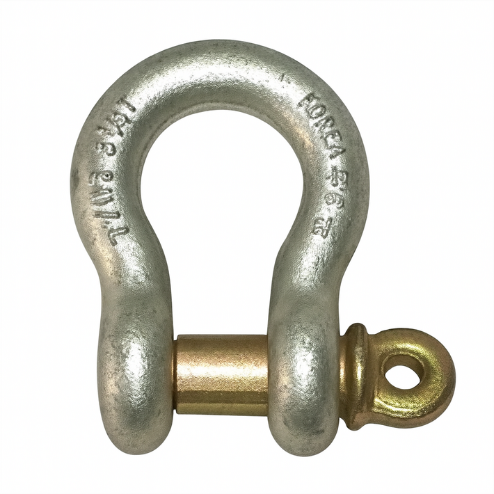 KD공구 국산 열처리 단조샤클 샤클 와이어, 실버, 2개