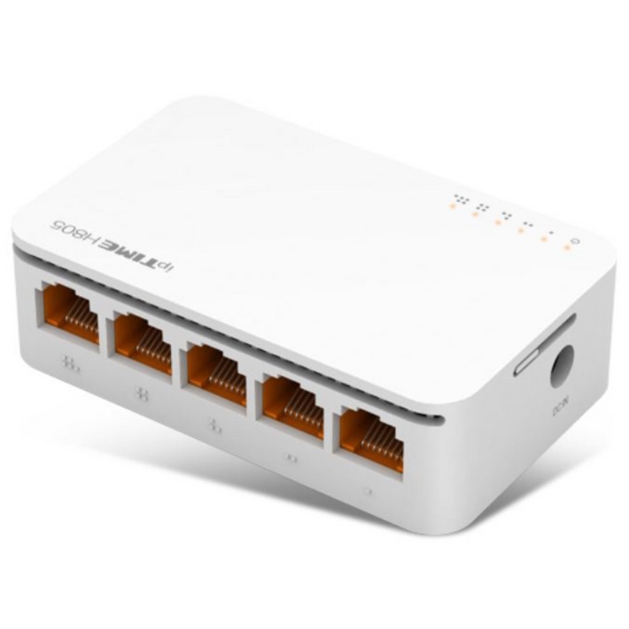 IPTIME H805 스위칭허브 10100Mbps 인터넷허브, 1개