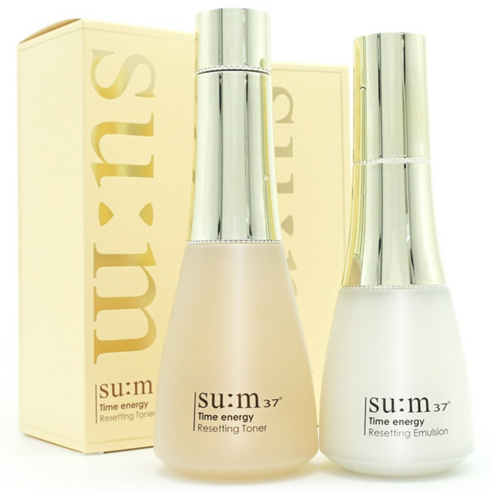 숨37도 타임 에너지 리셋팅 2종 단품 세트토너 170ml에멀전 120ml
