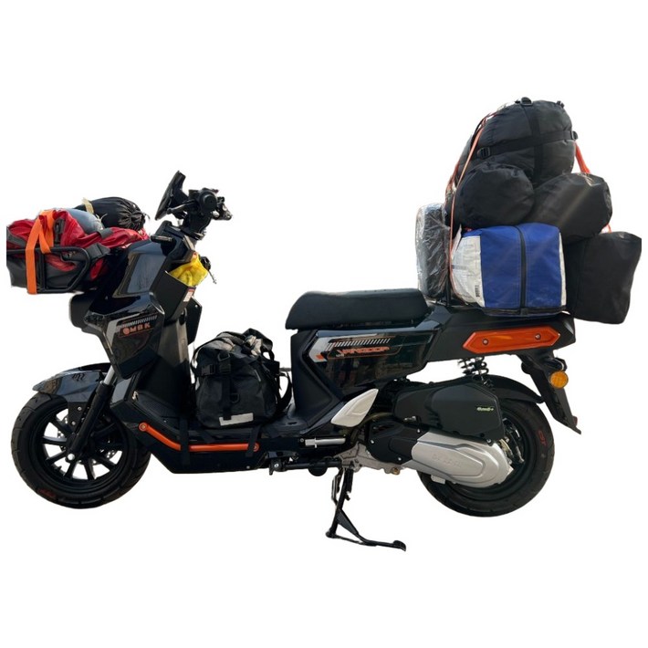 벤쿱 26년식 125cc 모토캠핑 오토바이 캠핑 스쿠터 짐 적재 출퇴근 배달용