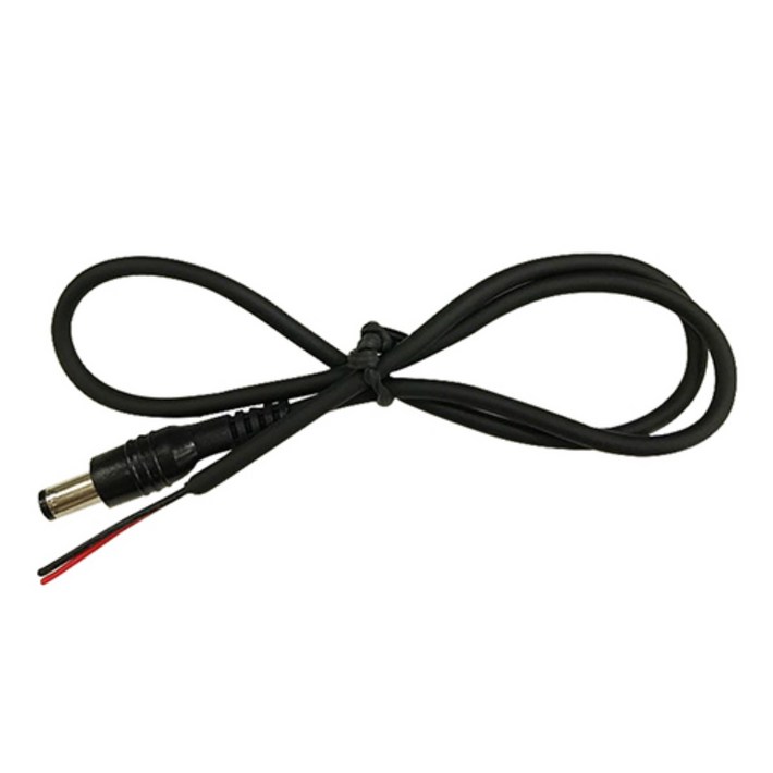 DC케이블 외경5.5 내경2.1 숫놈선 DC 전원 케이블단자 MALE, 1개