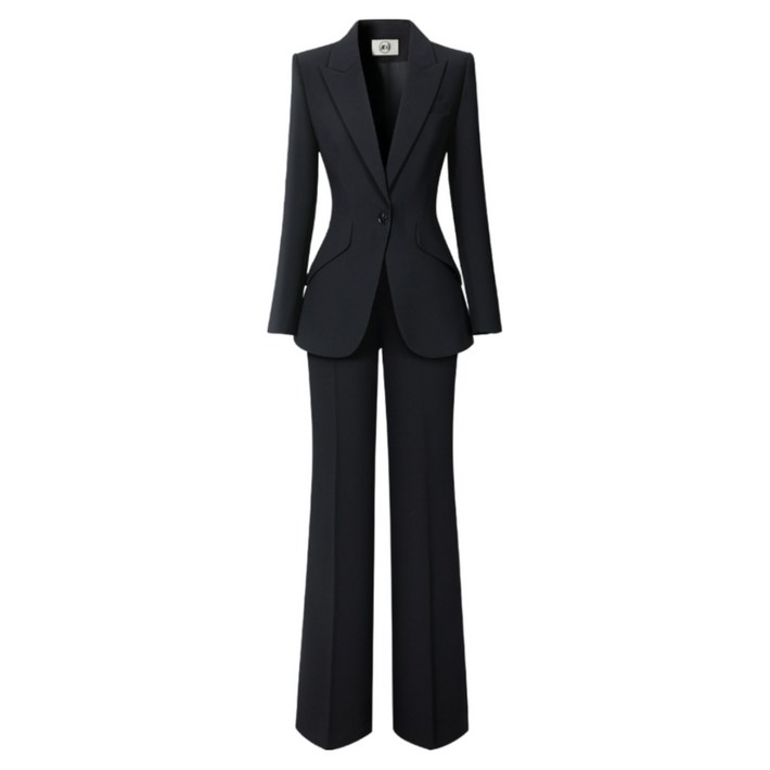 그루밍 grooming 여성 신상 고급 슬림 직장인 전문 정장 투피스 세트