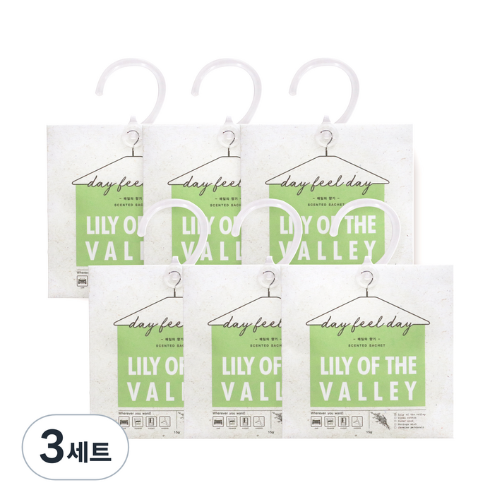 데이필데이 샤쉐 옷장방향제 릴리오브더밸리 물음표고리 데이필데이 샤쉐 옷장방향제 릴리오브더밸리 물음표고리
