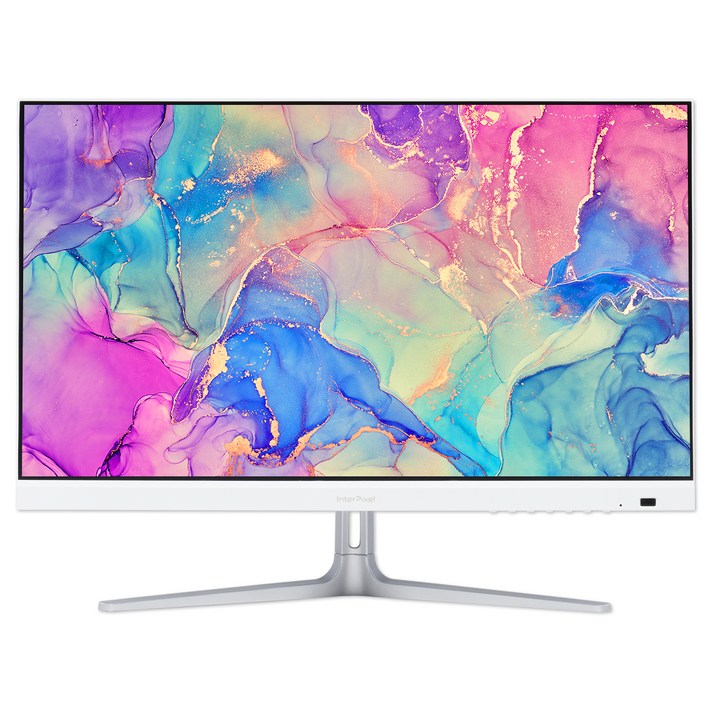 인터픽셀 60.5cm FHD 75Hz IPS 평면 게이밍 모니터 화이트