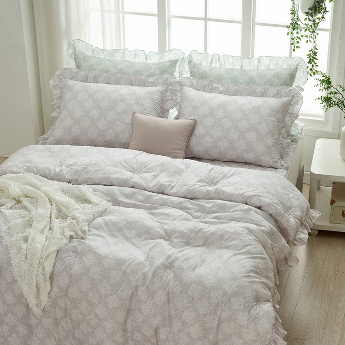 박홍근홈패션 노벨리아 순면 100 차렵이불 세트