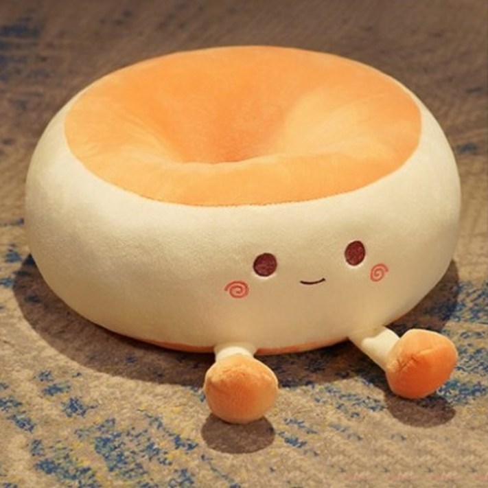 귀여운방석 뷰넷 도톰폭신 표정 도넛 방석