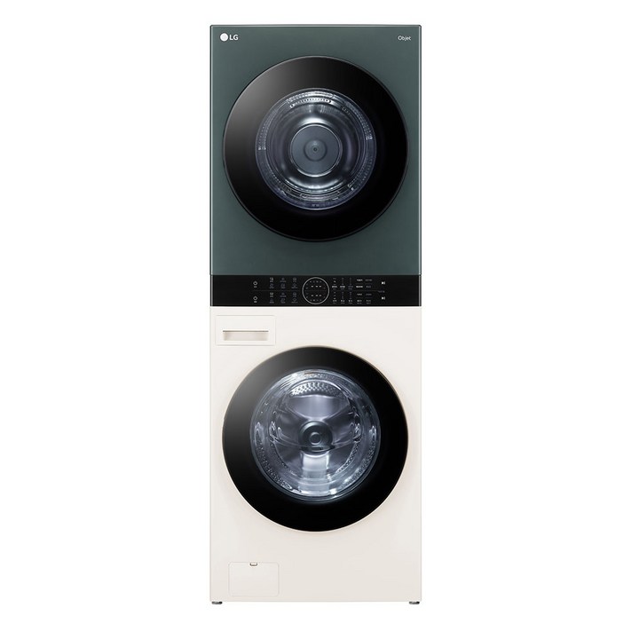 LG 트롬 오브제컬렉션 워시타워 W20EGAN 세탁기 23kg 건조기 20kg 네이처 베이지 방문설치