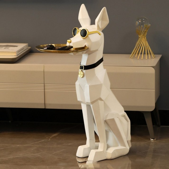 플랜와이 도베르만 프리미엄 사이드 테이블 인테리어 트레이 t21