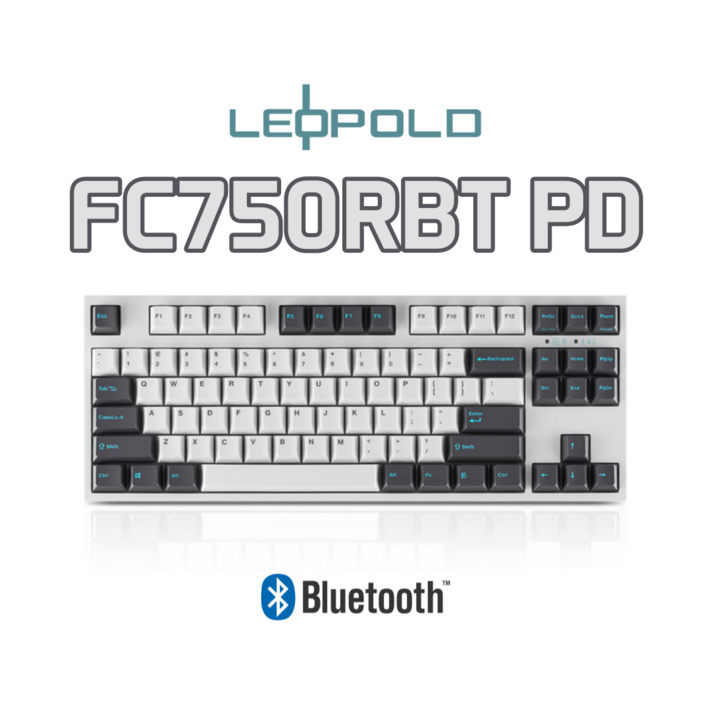 레오폴드 FC750RBT PD 화이트 그레이 한글 갈축