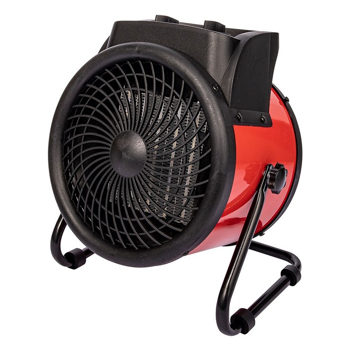 독일 공업용 업소용 PTC 전기 온풍기, 레드 3000W