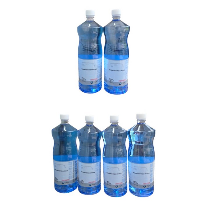 bmw 미니 순정 에탄올 워셔액 windshield washer antifreez, 6개, 1.8L