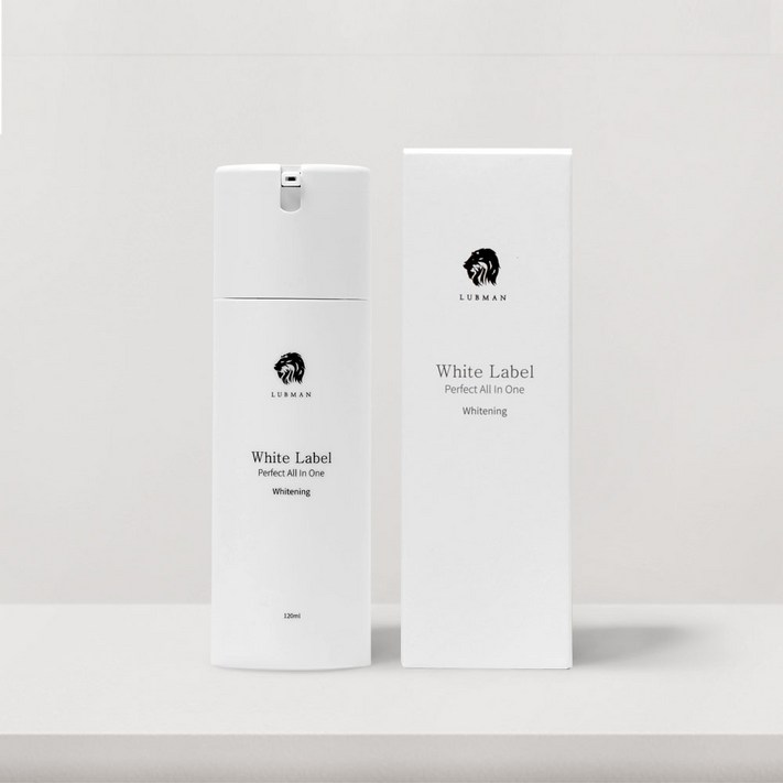 루브만 화이트라벨 남자올인원 120ml 남자 스킨 로션 겸용, 1개, 120ml