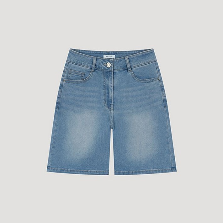 쉬즈미스 레귤러 숏 데님 팬츠 SSMSPO22010 BL