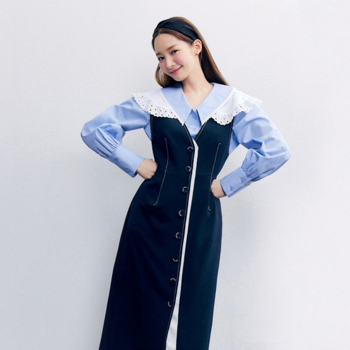 에고이스트 프런트오픈레이어드원피스EN2OOP52