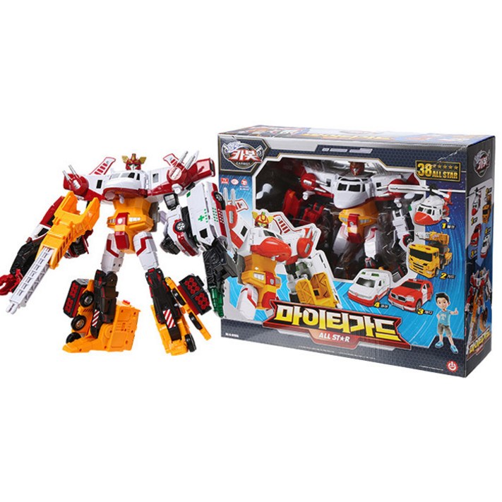 무초이락 헬로카봇 마이티가드 올스타