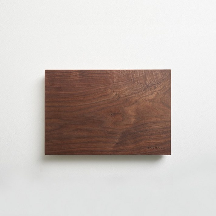 바우하우스 북미산 호두나무 도마 모던 4025 대 통원목 월넛도마받침대증정