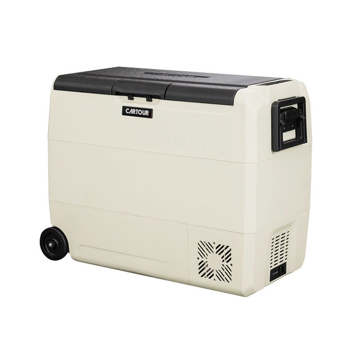 카투어 ET 크림 휴대용 캠핑 차량용 냉장고 이동식 냉동고 12V 24V 220V
