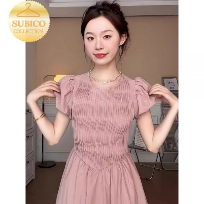 박나래 핑크 원피스 신랑수업 윤아 기은세 유인나 분홍색 카라 류이서 셔링 한소희