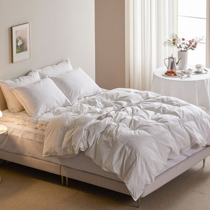 바운티풀 겨울용 구스다운90 디럭스 구스이불 호텔이불 슈퍼싱글 퀸 킹