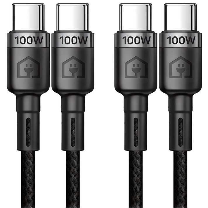 홈플래닛 E-Marker IC 칩셋 C to C PD 100W 초고속충전 케이블