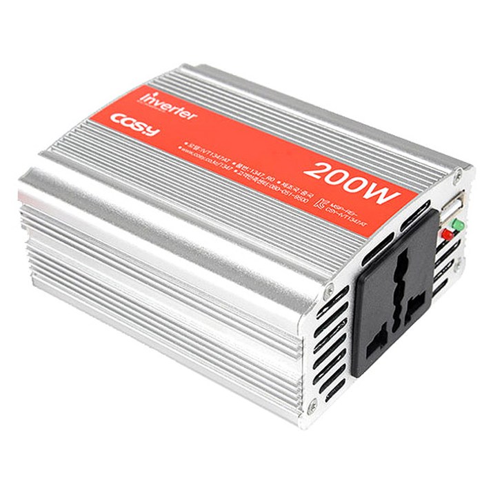 코시 메탈 차량용 인버터 200W, 1개