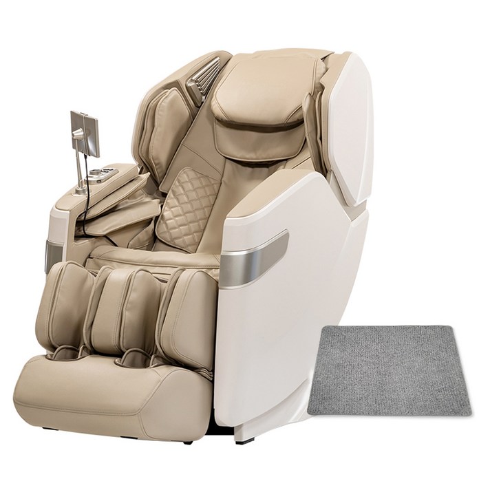 브람스 AI음성인식 4D 올 in 모션 풀 플랫 모션프레임 안마의자  전용러그 세트 방문설치