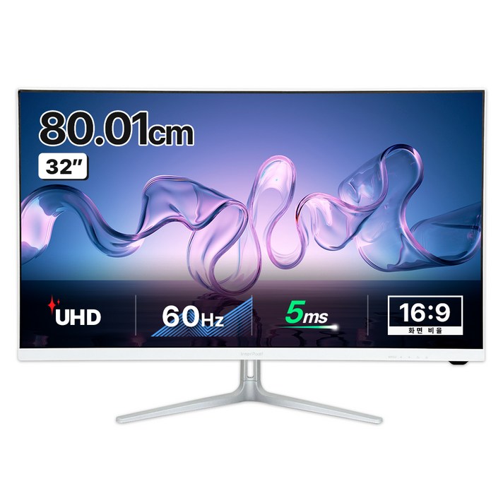 인터픽셀 4K UHD IPS 모니터 화이트 에디션, 80.01cm, IPU3212무결점 인터픽셀 4K UHD IPS 모니터 화이트 에디션, 80.01cm, IPU3212무결점