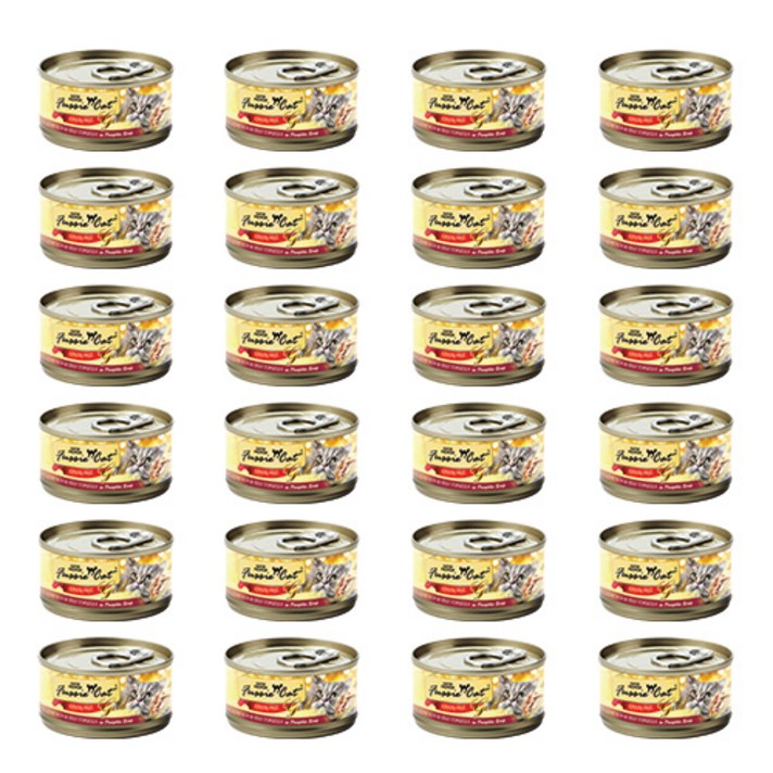 퍼시캣 3개월이상 슈퍼프리미엄 고양이 주식캔 24p, 80g, 24개