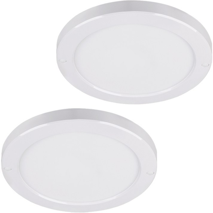 원하 고정형 등기구 엣지 원형 LED직부등 20W 220 x 18 mm