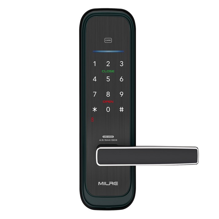 밀레시스텍 무타공 스마트 도어락 MEM58S, MEM58S, 방문설치