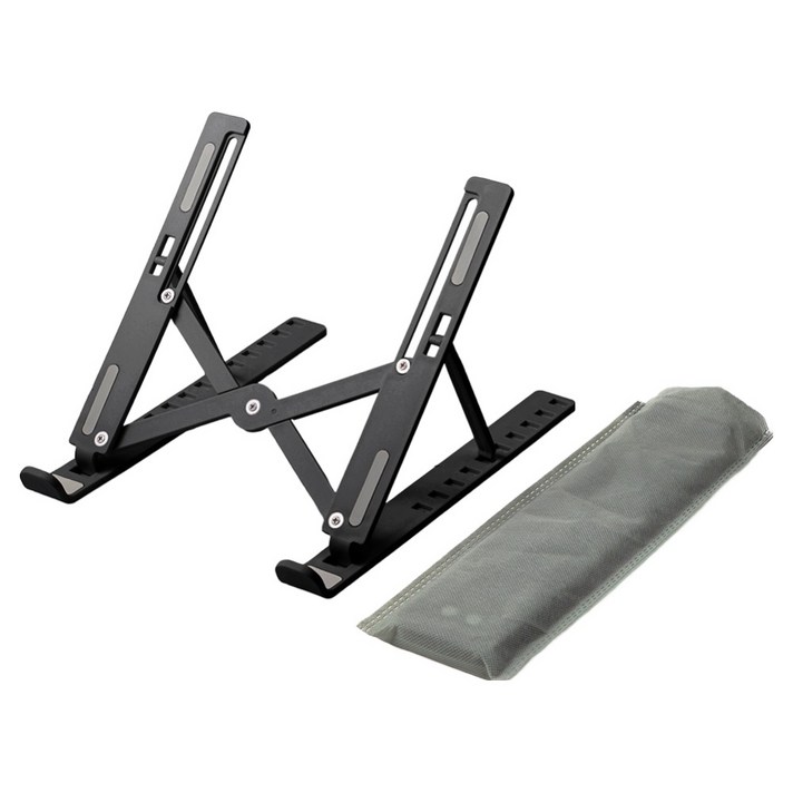 누아트 초경량 휴대용 접이식 노트북 거치대  파우치 세트