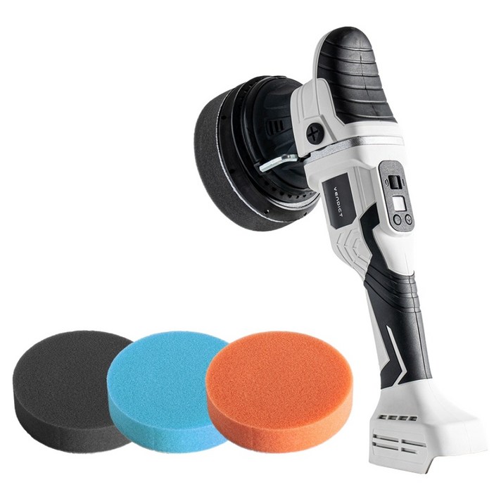 벤딕트 차량용 18V 베이직 패키지 무선 광택기, VDTP18W