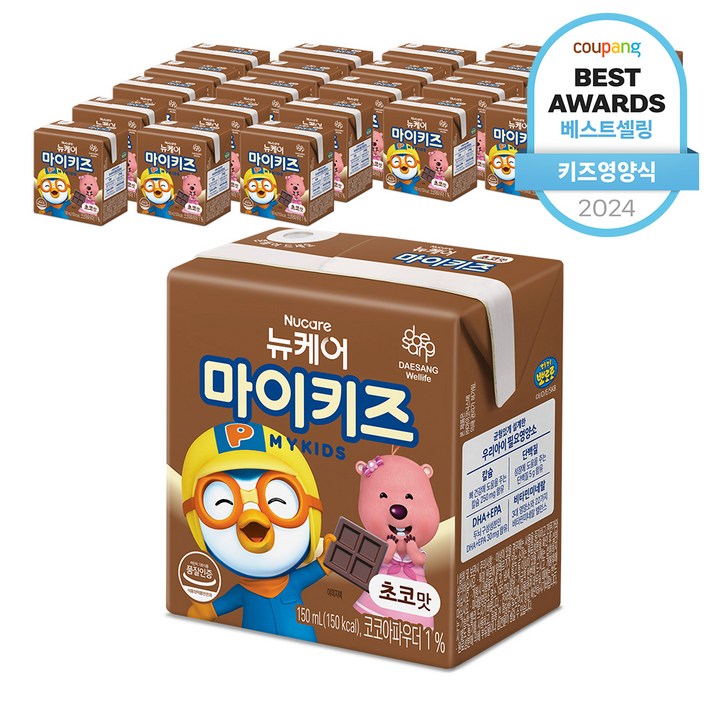 마이키즈 초코맛, 150ml, 24개