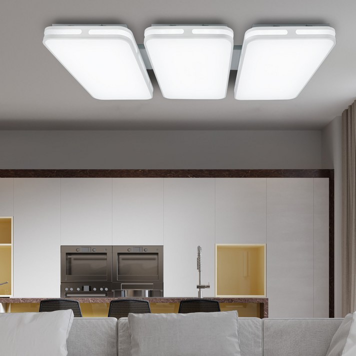자샤르 거실등 천장등 LED180W 삼성칩 플리커프리, 화이트