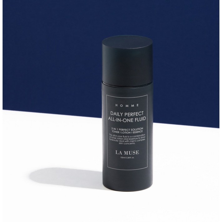 라뮤즈 옴므 데일리 퍼펙트 올인원 플루이드, 100ml, 1개 라뮤즈 옴므 데일리 퍼펙트 올인원 플루이드, 100ml, 1개