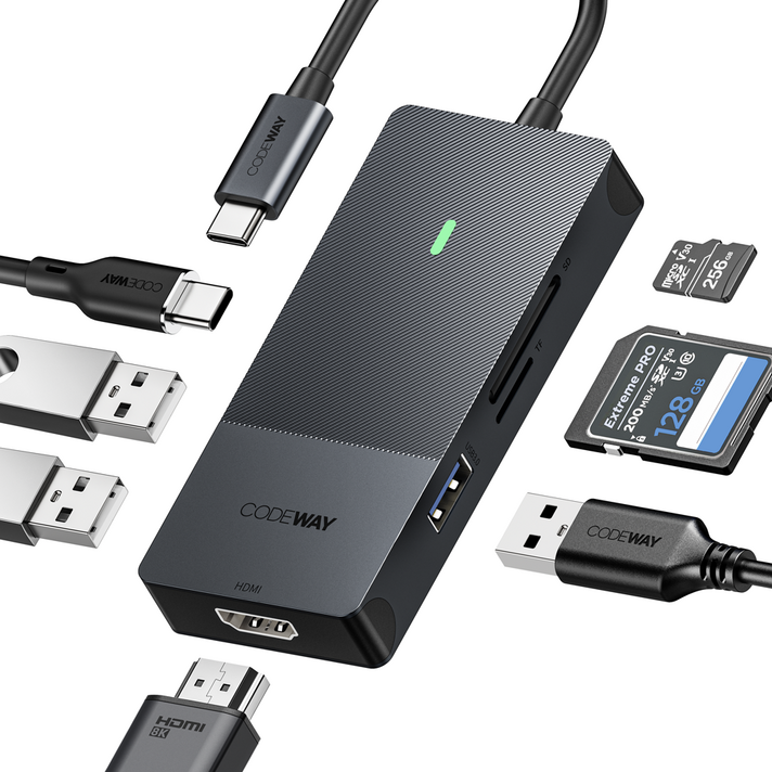 코드웨이 USB C타입 노트북 멀티허브