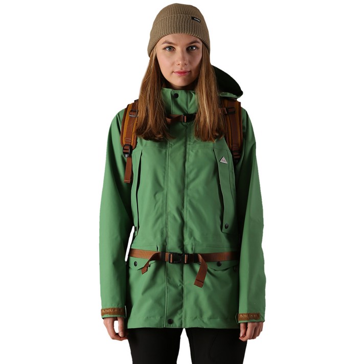 덕마운트 여성 3 레이어 아웃도어골프 방수 자켓 고어텍스 기능 등산 점퍼 3LJ2101F