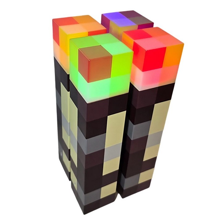 자베르 마인크래프트 횃불 무드등