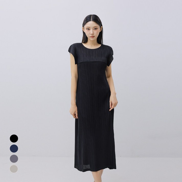 플라라 88까지플리츠플랩레이어원피스PK5MOP015A