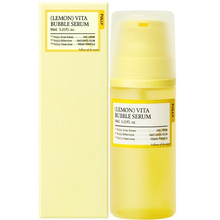 풀리 레몬 비타 버블 세럼, 1개, 95ml