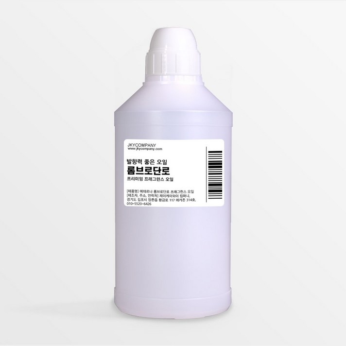 발향력 좋은 프래그런스 오일 원액, 105.롬브로단로, 500ml, 1개