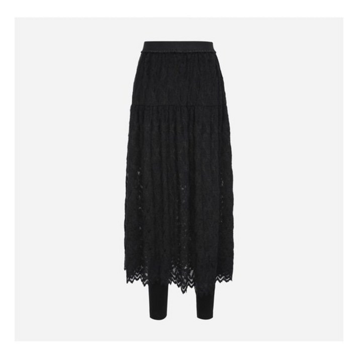 매장정품 THURSDAY ISLAND 써스데이 아일랜드 써스데이아일랜드 레깅스 레이어드 스커트 T256MSK146W 896091