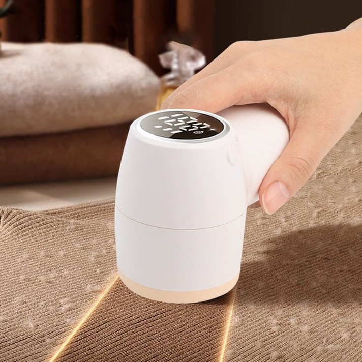 투데이리빙 옷감이 상하지 않는 휴대용 충전식 보풀제거기 usb 케이블 포함 6중날 보풀 제거 니트 코트 가디건 세탁소용 흡입식 보푸라기 제거기