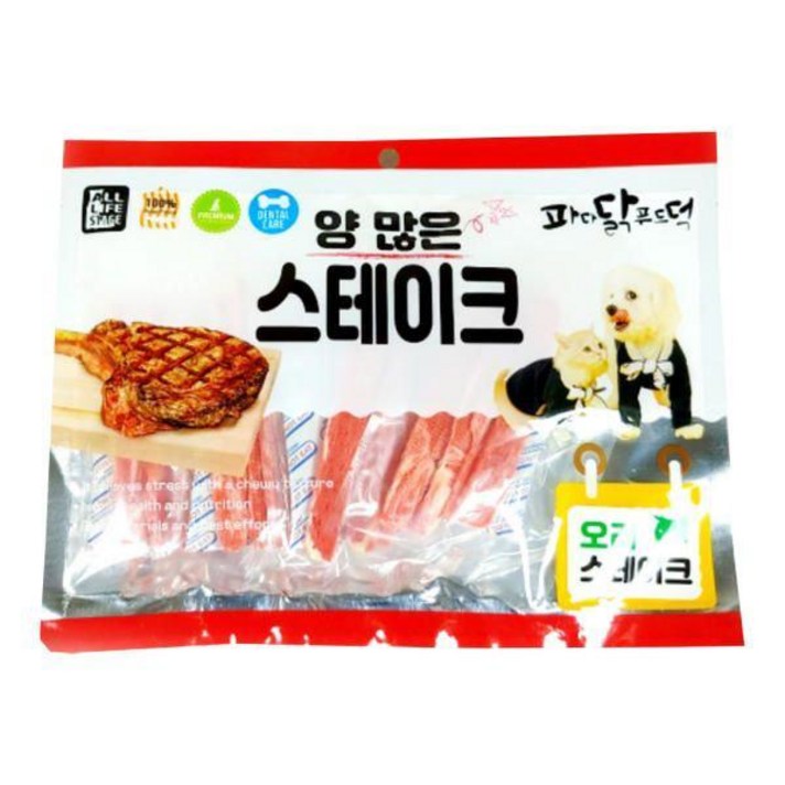 양많은 오리 스테이크 300g 1개