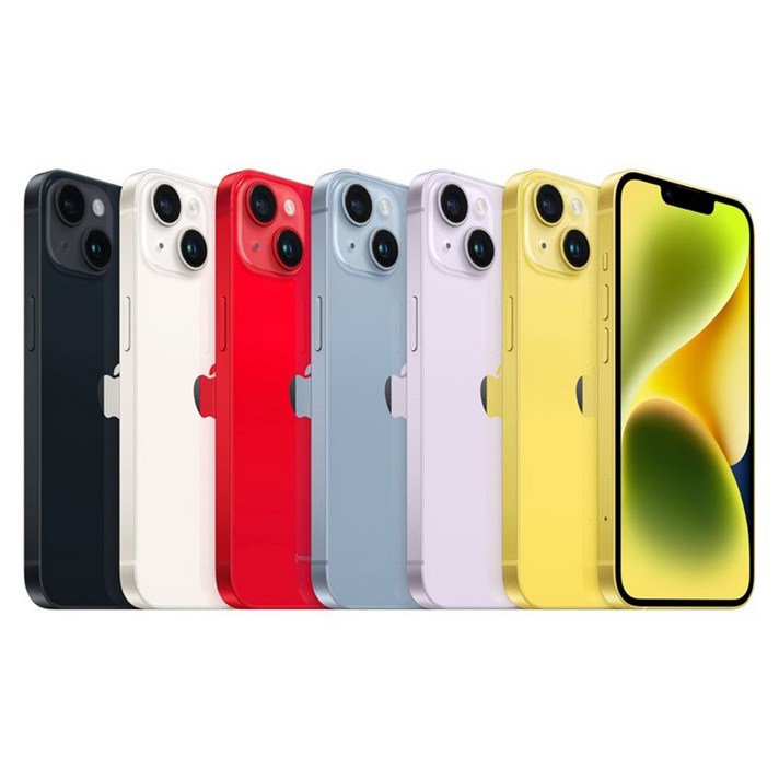 애플 아이폰 14 128GB 공기계 중고폰 자급제폰 리퍼폰 A2882, 128GB, 옐로우 애플 아이폰 14 128GB 공기계 중고폰 자급제폰 리퍼폰 A2882, 128GB, 옐로우