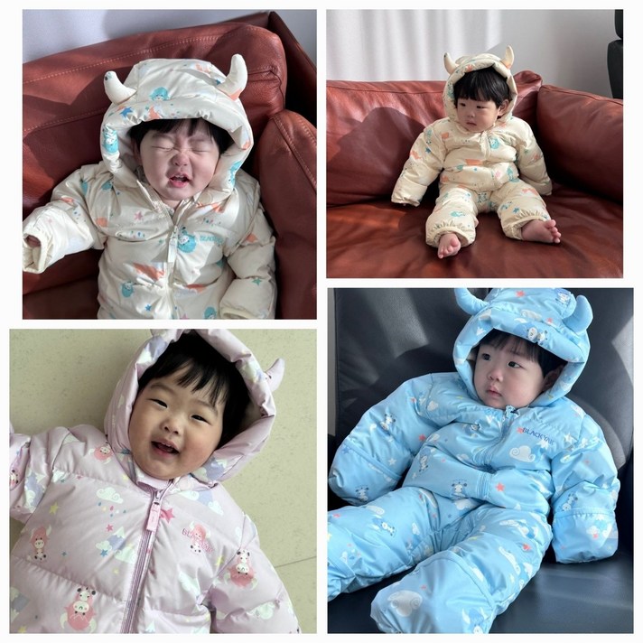 블랙야크 키즈도품 아가 우주복 BKO버트다운우주복 256193 블랙야크 키즈도품 아가 우주복 BKO버트다운우주복 256193