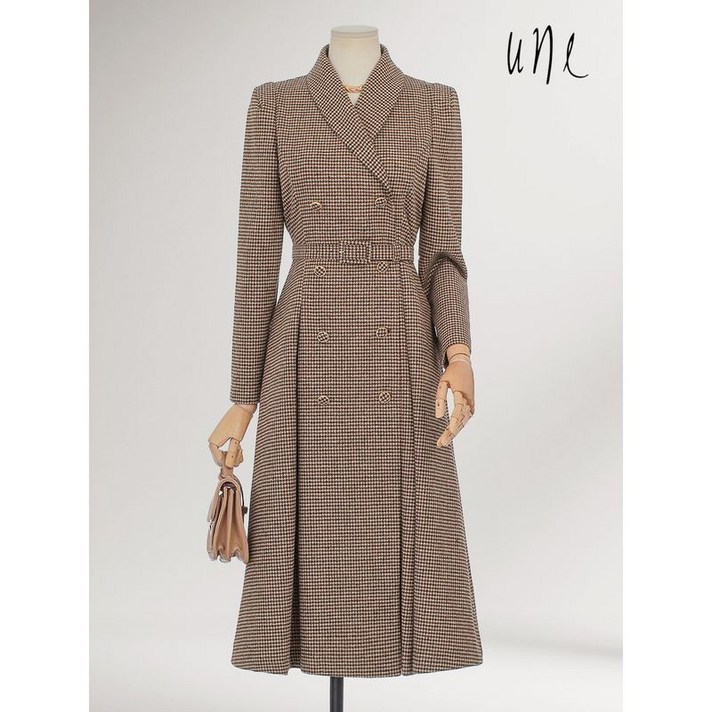 윈 UNE울라이크 클래식패턴원피스