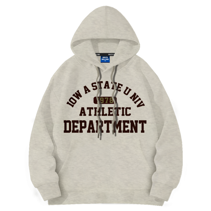 몰토벨리노 몰토벨리노 베이직 IOW1978 특양면 후드티