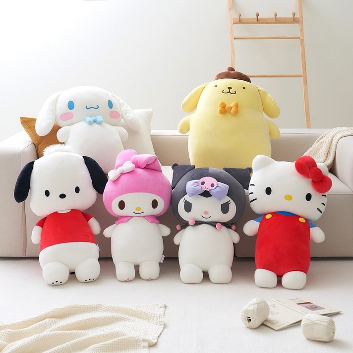 데이니즈 산리오 모찌 대형 바디필로우 캐릭터 목베개 대형쿠션, 캐릭터선택폼폼푸린