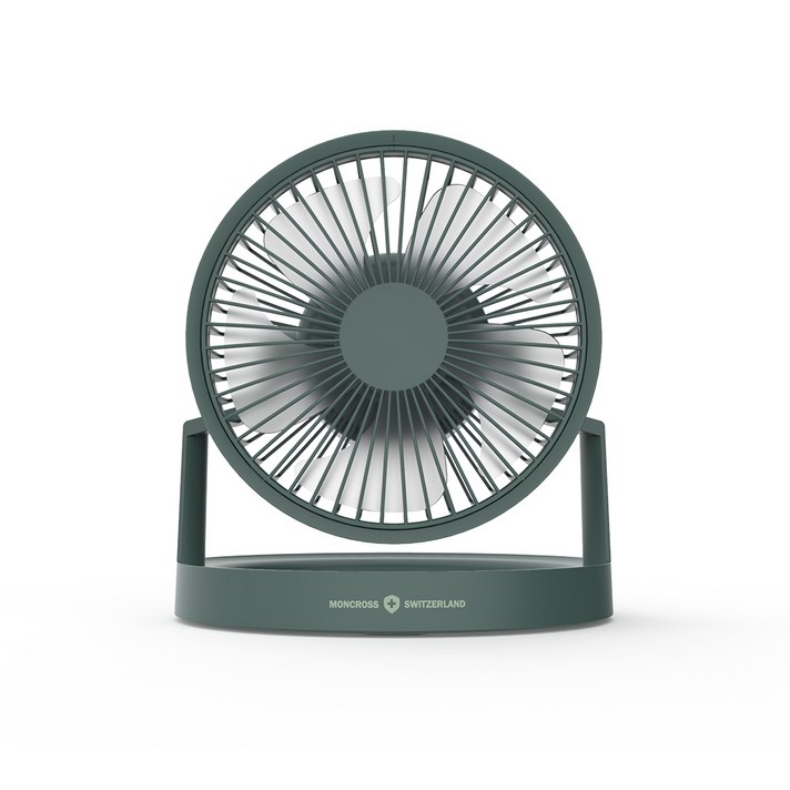 몽크로스 휴대용 LED 랜턴 무선 서큘레이터, 그린, 1개